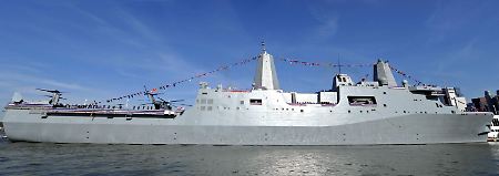 "USS New York": Kriegsschiff aus Trümmern