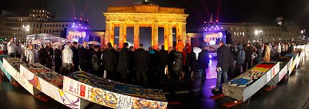 20 Jahre Mauerfall: Die Welt feiert in Berlin