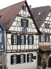 Friedrich Schiller ist am 10. November 1759 in Marbach geboren.