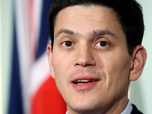Miliband, seit Juni 2007 Außenminister Großbritanniens.