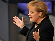 Merkel erklärt die Klimapolitik zur Chefsache.