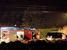 Der Unfallort bei Hannover.