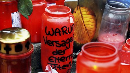 Kerzen vor der Albertville-Realschule in Winnenden (Archivfoto).