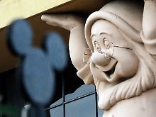 Fassadenschmuck an der Zentrale des Mutterkonzerns in Burbank im US-Bundesstaat Kalifornien.