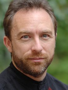 Mitbegründer und Schöpfer der Internet-Enzyklopädie Wikipedia, Jimmy Wales. (Archivbild vom 05.August 2005)