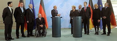 Bei der Übergabe des Gutachtens blieb die Stimmung kühl.