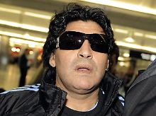 Zahlen muss er auch: Diego Maradona.