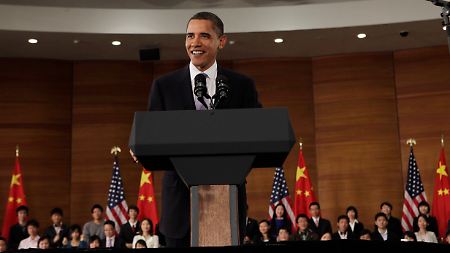 Der US-Präsident lobt China als "majestätisches Land".