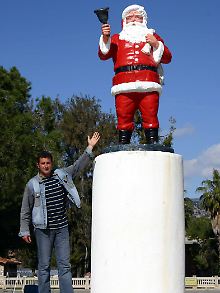 Nikolaus-Statue in Demre.