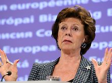 Neelie Kroes hat die Nase voll.