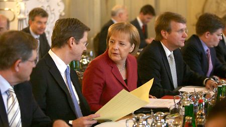 Die Bundesregierung hatte sich auf Schloss Meseberg noch einmal auf ihren Steuerkurs eingeschworen.