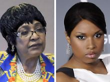 Das interessante Leben Winnie Mandelas (links) wird verfilmt, Jennifer Hudson wird sie in dem Film verkörpern.