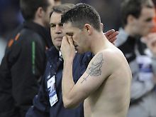 Untröstlich und angewidert: Irlands Kapitän Robbie Keane.