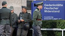 Vor dem Bendlerblock: Dreharbeiten für "Operation Walküre".