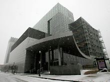 Die Zentrale von Alcoa in Pittsburgh. Pennsylvania.