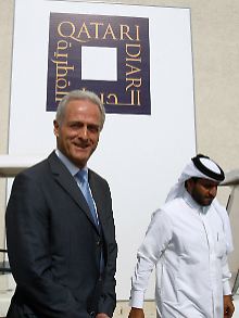 Bundesverkehrsminister Peter Ramsauer on Doha.