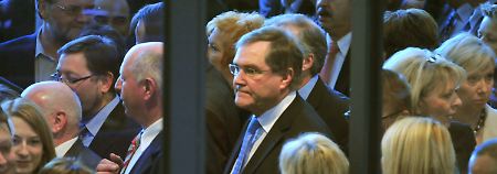 Jung beim Hammelsprung im Bundestag.