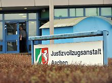 Der Eingangsbereich der Haftanstalt.