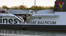 Keine Verletzten in Travemünde: "Nils Holgersson" rammt Dänen-Fähre