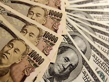 Yen gegen Dollar: Japans Notenbank tritt zusammen.