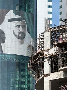 Herrscher über verlassen Baustellen: Scheich Mohammed bin Rashid Al Maktoum.