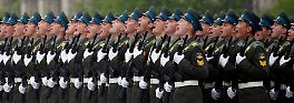 Russland feiert "Tag des Sieges": Moskau im Gleichschritt