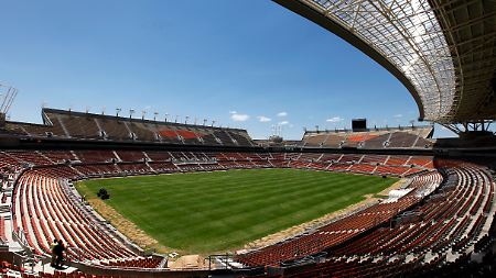 Wenn man in die Provinzen Limpopo und Mpumalanga will, wird eine Prophylaxe empfohlen. (Peter Mokaba Stadion in Polokwane in der Provinz Limpopo)