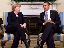 Auf sie ist leider kein Verlass: Kanzlerin Merkel und Präsident Obama.