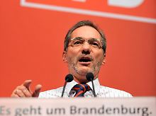 Platzeck will aufräumen, aber nicht aufgeben.