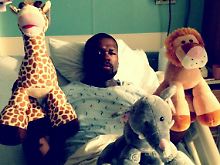 Harter Rapper ganz weich: 50 Cent f&uuml;rchtet Darm-OP