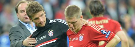 Thomas Müller und Bastian Schweinsteiger sind zwei von acht Bayern-Profis im deutschen EM-Kader.