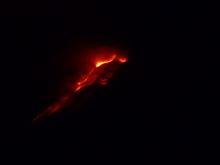 Vulkan in Guatemala: Fuego speit Feuer