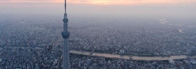 Japan übertrumpft China: Höchster Fernsehturm der Welt öffnet