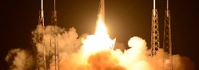 Ein ganz privates Rendezvous: "Dragon" versorgt die ISS