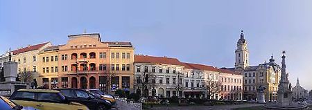 Der "Széchenyi-tér" ist der Hauptplatz von Pécs.