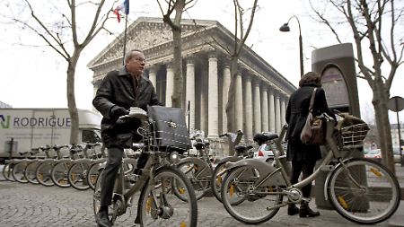 "Autolib" soll nach dem Vorbild von "Vélib" funktionieren.