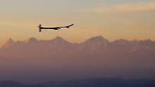 "Solar Impulse" auf dem Weg nach Afrika.