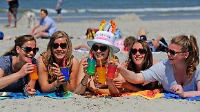 Eis essen ist Pflicht: Pfingsten bietet Traumwetter