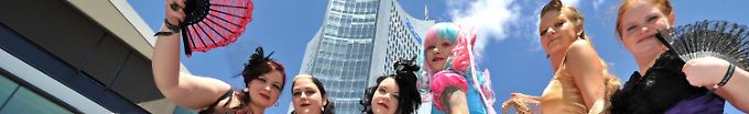 Wave-Gotik-Treffen in Leipzig: Kleider, Kostüme, ein bisschen Karneval