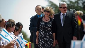 Gauck kritisiert Haltung zu Israel: "Einzigartige Verantwortung"