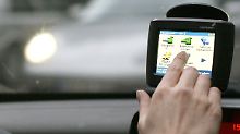 Besser mitnehmen: Mobile Navigationsgeräte werden gerne geklaut.
