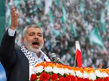 Hamas-Führer Ismail Hanijah: "Wir werden Israel niemals anerkennen."