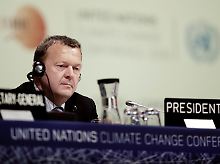 Gastgeber Lars Løkke Rasmussen war häufig überfordert.