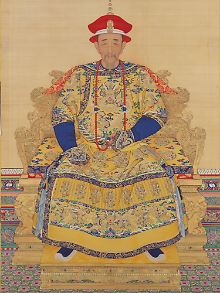 Das Bildnis des chinesischen Kaisers Kangxi.