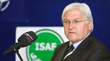 Steinmeier fordert ein Afghanistan-Konzept.