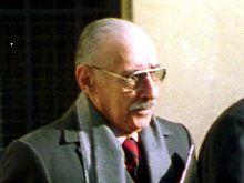 Videla im Jahr 2003 bei einem Gerichtstermin in Buenos Aires.