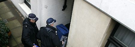 In London wurde die Wohnung des Nigerianers durchsucht.