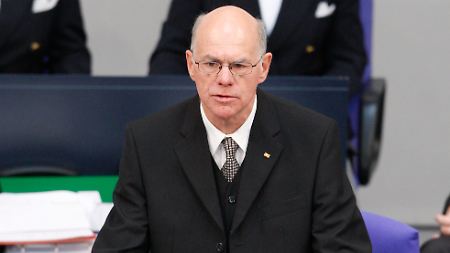 Von der Regierung enttäuscht: Bundestagspräsident Lammert.