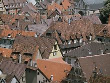  Blick auf die nördliche Altstadt der Universitätsstadt Tübingen.