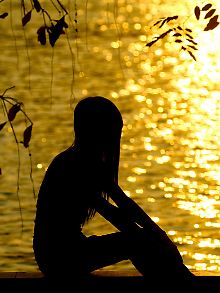 Abendsonne am Hoan-Kiem-See. 